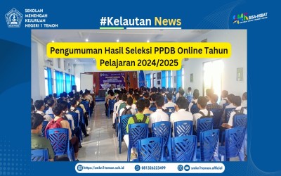 Pengumuman Hasil Seleksi PPDB Online Tahun Pelajaran 2024/2025