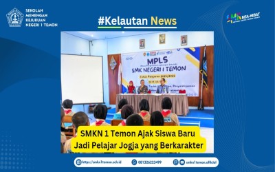 SMKN 1 Temon Ajak Peserta Didik Baru Jadi Pelajar Jogja yang Berkarakter