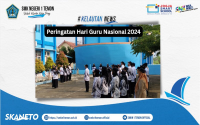 Peringatan Hari Guru Nasional SMKN 1 Temon