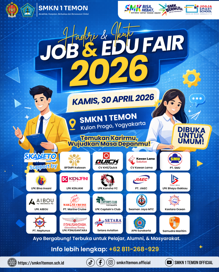 Flyer Job & Edu Fair 2026