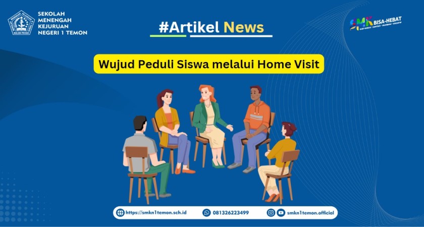 Gambar Utama untuk: Wujud Peduli Siswa melalui Home Visit
