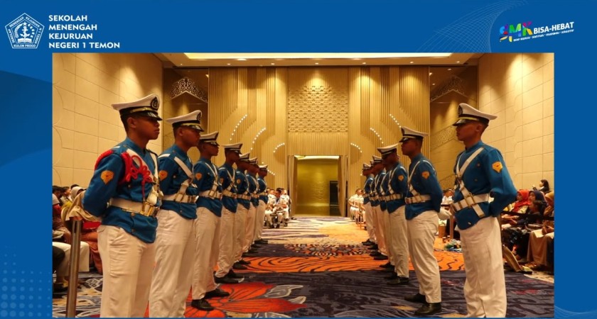 Gambar Utama untuk: 99 Taruna SMKN 1 Temon Lulus, Dikuatkan Upacara Hasta Pora di Kulon Progo