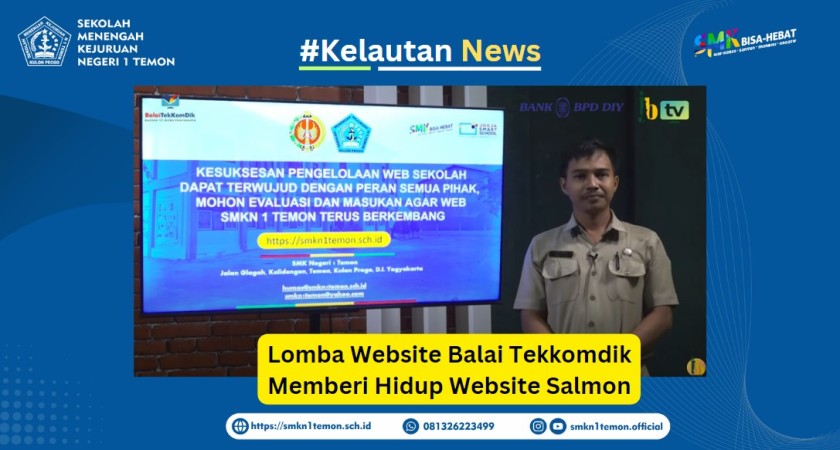 Gambar Utama untuk: Lomba Website Balai Tekkomdik Memberi Hidup Website Salmon