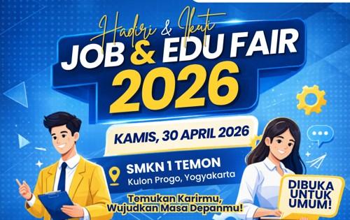SMKN 1 Temon Hadirkan Job & Edu Fair 2026: Wujudkan Karir Impianmu Sekarang!